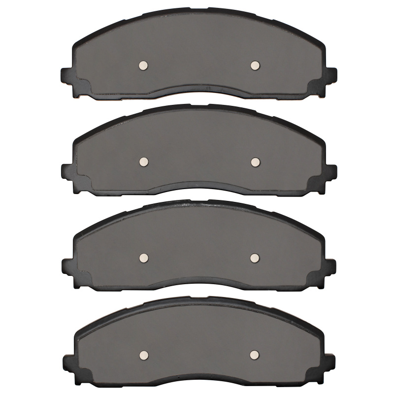 Ford F-350 Super Duty Brake Kit - Front - R1 Concepts - Heavy Duty Pads + DFC Geoperformance Rotors-Drilled & Slotted - `11-`25